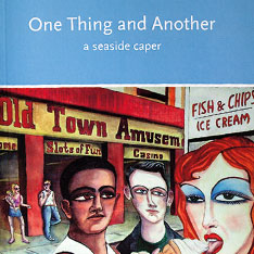Book cover illustration for Mel Wright's 'One Thing and Another'

